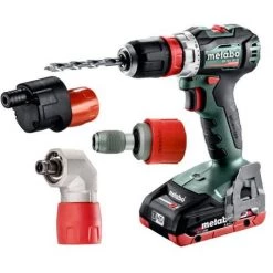 METABO® Perceuse-visseuse BS18L BL Q 2x4Ah LIHD + Accessoires Quick Offerts Metabo