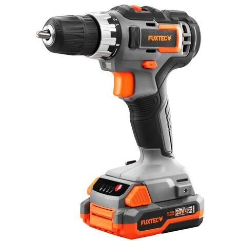 Visseuse Sans Fil 20V FUXTEC FX-E1BS20 - Set Avec 2 Batteries 2Ah Et Chargeur 1A 4 Visseuse Sans Fil 20V FUXTEC FX-E1BS20 - Set Avec 2 Batteries 2Ah Et Chargeur 1A – Image 2