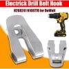 MANTA Crochet / Clip De Ceinture De Perceuse électrique Sans Fil Pour DeWalt N268241 N169778 N086039 DCD980 1 PCS -Perceuse Soldes 2022 23564458 1