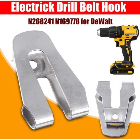 MANTA Crochet / Clip De Ceinture De Perceuse électrique Sans Fil Pour DeWalt N268241 N169778 N086039 DCD980 1 PCS 3 MANTA Crochet / Clip De Ceinture De Perceuse électrique Sans Fil Pour DeWalt N268241 N169778 N086039 DCD980 1 PCS