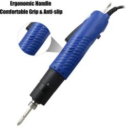 ASUPERMALL Ac 220 V Tournevis Electrique Portable Corded Electrique Tournevis Reglable Couple 1/4-En Vis Bit Diametre Outil De Reparation -Perceuse Soldes 2022 23637412 4