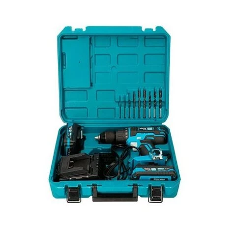 KOMA TOOLS Perceuse à Percussion - 20V - 2 Batteries 2.0Ah Et Chargeur 4 KOMA TOOLS Perceuse à Percussion - 20V - 2 Batteries 2.0Ah Et Chargeur – Image 2