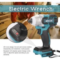 ASUPERMALL Chocs Sans Fil 18V Cle Tournevis Moteur Brushless A Couple Eleve Electrique Cle -Perceuse Soldes 2022 23678039 4