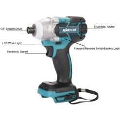 ASUPERMALL Chocs Sans Fil 18V Cle Tournevis Moteur Brushless A Couple Eleve Electrique Cle -Perceuse Soldes 2022 23678039 5