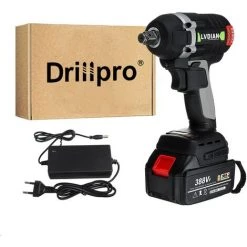 MANTA Clé à Choc électrique Sans Fil Brushless 1 Batterie 19800mAh, 388VF, 630N.m -Perceuse Soldes 2022 23724424 5