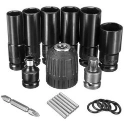 ZEBRAA 10pcs Tournevis Clé à Chocs Perceuse à Tête -Perceuse Soldes 2022 23957218 4