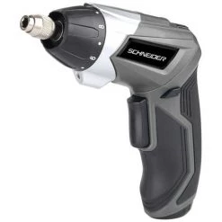 SCHNEIDER ELECTRIC TOURNEVIS VISSEUSE ELECTRIQUE BATTERIE SCHNEIDER + COFFRET 54 Embouts 3 Volts 6 - Chargeur USB S50513 -Perceuse Soldes 2022 24065601 2