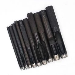 DEVENIRRICHE Paquet De 10 Perforatrices Rondes En Cuir En Acier De 1 Mm à 10 Mm -Perceuse Soldes 2022 24127623 3