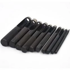 DEVENIRRICHE Paquet De 10 Perforatrices Rondes En Cuir En Acier De 1 Mm à 10 Mm -Perceuse Soldes 2022 24127623 4