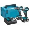Makita DLX2283TJ - Set Perceuse Visseuse à Percussion Li-Ion 18V (DHP485) & Visseuse à Choc (DTD153) + 2x Batterie 5,0Ah - Moteur Brushless 1 Makita DLX2283TJ - Set Perceuse Visseuse à Percussion Li-Ion 18V (DHP485) & Visseuse à Choc (DTD153) + 2x Batterie 5,0Ah - Moteur Brushless -Perceuse Soldes 2022 24165858 1