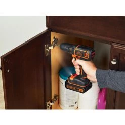 BLACK & DECKER BLACK+DECKER BDCDC18 Perceuse Visseuse Sans Fil 18V 1.5Ah + Batterie Chargeur -Perceuse Soldes 2022 25459280 4