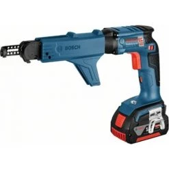 Bosch Tournevis Cloison S?che Sans Fil GSR 18 V-EC TE. MA 55. 2 Batteries Li-Ion 5,0 Ah. L-BOXX