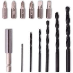 TRUE DEAL Kit De Perceuse-visseuse Sans Fil Avec Batteries Li-ion 18 V -Perceuse Soldes 2022 26118804 5