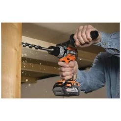 Perceuse à Percussion AEG Brushless 18V - 2 Batteries 4.0Ah - 1 Chargeur BSB18C2BL-402C - Noir Et Orange 8 Perceuse à Percussion AEG Brushless 18V - 2 Batteries 4.0Ah - 1 Chargeur BSB18C2BL-402C - Noir Et Orange -Perceuse Soldes 2022 26298202 3