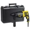 Marteau Perforateur 750W SDS+ Poignée Latérale +Tige 2 Pointes Burin Plat Adaptateur SDS+ Mallette STANLEY FATMAX FME500K