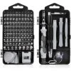 LITZEE 115 En 1 Tournevis Precision Kit Tools, Portable Kit Tournevis De Précision Magnétique Tournevis Outils De Réparation Pour Ordinateur/Laptop/iPhone/Lunettes/Montre/Smartphone (Gris) -Perceuse Soldes 2022 26862634 1