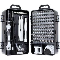 LITZEE 15 En 1 Mini Set Tournevis Precision Kits Tools,Petit Boite Tournevis Torx Informatique Demontage Pc Portable Pour Macbook,Iphone,Réparation,Lunettes,Bricolage,Montre,Smartphone