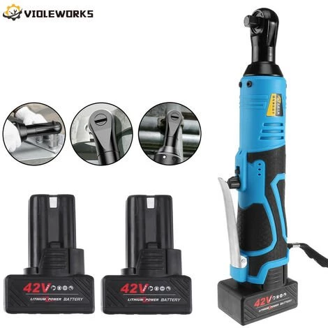MOHOO 42V 90N.m 3/8 "Clé à Cliquet électrique Sans Fil Kit De Batterie Et Chargeur Pour Outil 2 Batteries 3 MOHOO 42V 90N.m 3/8 "Clé à Cliquet électrique Sans Fil Kit De Batterie Et Chargeur Pour Outil 2 Batteries