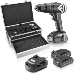 STAHLWERK Brushless Perceuse Visseuse à Batterie 20 V Moteur Sans Usure Et Sans Balai De Charbon 2 X 2 Ah Batteries Incluseés Chargeur Valise 2 Vitesses 7 Ans De Garantie 9 STAHLWERK Brushless Perceuse Visseuse à Batterie 20 V Moteur Sans Usure Et Sans Balai De Charbon 2 X 2 Ah Batteries Incluseés Chargeur Valise 2 Vitesses 7 Ans De Garantie -Perceuse Soldes 2022 26924677 3