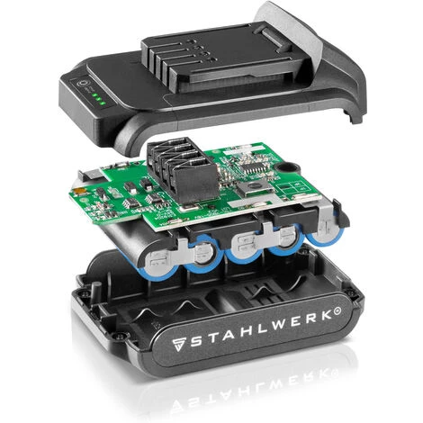 STAHLWERK Brushless Perceuse Visseuse à Batterie 20 V Moteur Sans Usure Et Sans Balai De Charbon 2 X 2 Ah Batteries Incluseés Chargeur Valise 2 Vitesses 7 Ans De Garantie 6 STAHLWERK Brushless Perceuse Visseuse à Batterie 20 V Moteur Sans Usure Et Sans Balai De Charbon 2 X 2 Ah Batteries Incluseés Chargeur Valise 2 Vitesses 7 Ans De Garantie – Image 4