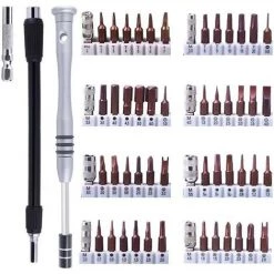 LITZEE Kit Tournevis De Précision Magnétique 60 En 1, Tournevis Outils De Réparation Pour Portable, Ordinateur, Lunettes,Laptop,Appareil 9 LITZEE Kit Tournevis De Précision Magnétique 60 En 1, Tournevis Outils De Réparation Pour Portable, Ordinateur, Lunettes,Laptop,Appareil -Perceuse Soldes 2022 27114565 3