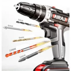 BETTERLIFE Perceuse à Main 38V Multifonctionnel Ménage Outil électrique Rechargeable Tournevis électrique -Perceuse Soldes 2022 27168178 5