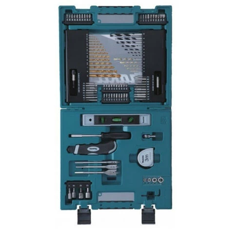 Perceuse Visseuse à Percussion Makita 18V 62Nm DHP482 + 2 Batt 5 Ah + Coffret 104 Accessoires De Perçage Vissage 4 Perceuse Visseuse à Percussion Makita 18V 62Nm DHP482 + 2 Batt 5 Ah + Coffret 104 Accessoires De Perçage Vissage – Image 2