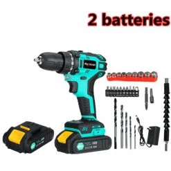 LBTN Perceuse électrique Compacte Sans Fil Sans Fil Raitool 88VF 65Nm + Batterie 1/2 -Perceuse Soldes 2022 27289206 4