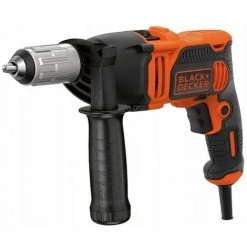BLACK & DECKER Perceuse à Percussion 850W + 32 Accessoires Guide De Profondeur Poignée BLACK+DECKER BEH850KA32-QS -Perceuse Soldes 2022 27434565 2