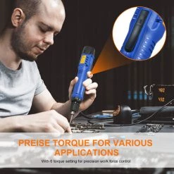 ASUPERMALL Tournevis Electrique Rechargeable 1500Mah 12V Sans Fil Mini-Outils Electriques 6 Modes Reglable Sans Fil Rechargeable Tournevis Torques Outil Avec Des Morceaux De 6 Mm, 1 Batterie -Perceuse Soldes 2022 28077864 3
