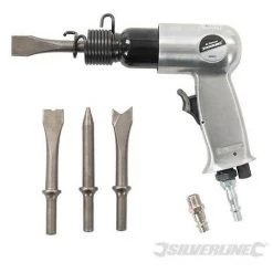 SILVERLINE Marteau Pneumatique, 5 Pcs, 5 Pcs -Perceuse Soldes 2022 28082282 3