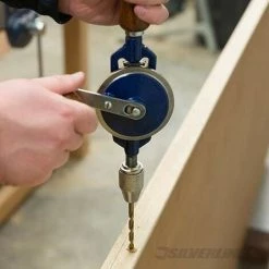 SILVERLINE Chignole à Manivelle à Double Pignon, 290 Mm, 290 Mm -Perceuse Soldes 2022 28086160 3