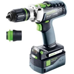 Perceuse-visseuse à Percussion Sans Fil PDC 18/4 5,2/4,0 I-Set/XL-SCA | 576469 - Festool -Perceuse Soldes 2022 28107895 2