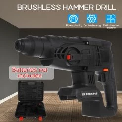 INSMA Perceuse Visseuse Electrique Sans Fil 0-4800/min Noir Pour Matika 68V(Batterie Non Incluse) 10 INSMA Perceuse Visseuse Electrique Sans Fil 0-4800/min Noir Pour Matika 68V(Batterie Non Incluse) -Perceuse Soldes 2022 28210999 4