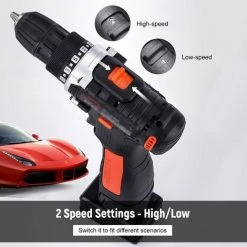 HAPPYSHOPPING Polisseuse De Voiture De Charge Sans Fil 25V Polissant Et Cirant La Norme Europeenne -Perceuse Soldes 2022 28356059 4
