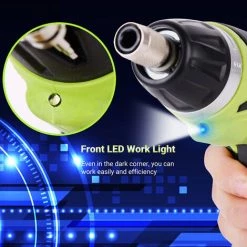 HAPPYSHOPPING Jeu De Tournevis De Batterie Au Lithium Pliable Rechargeable De Batterie Au Lithium 7.2V, Deux Batteries Et Une Charge Ensemble De Boite De Couleur Standard Europeenne De 8 Pieces -Perceuse Soldes 2022 28356084 5