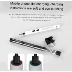 HAPPYSHOPPING Outil De Reparation De Tournevis Electrique De Precision De Batterie Au Lithium D2 Blanc -Perceuse Soldes 2022 28356197 3