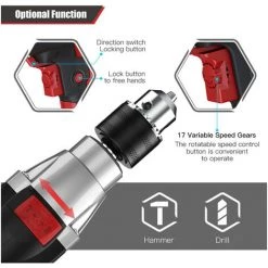 METERK Jeu De Perceuses A Percussion 950W -Perceuse Soldes 2022 28356236 2