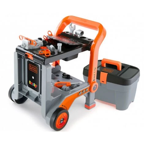 Etabli Enfant + Boite à Outils Black Et Decker - Smoby 4 Etabli Enfant + Boite à Outils Black Et Decker - Smoby – Image 2