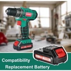 HYCHIKA 12V Batterie Rechargeable Li-ion, Batterie De Remplacement 2.0Ah, Convient Aux Produits HYCHIKA -Perceuse Soldes 2022 29136755 5
