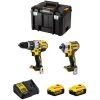 DeWALT Kit DWK224 (DCD996 DCF887 2 X 5,0 Ah DCB115 TSTAK VI)