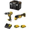 DeWALT Kit DWK206 (DCD796 DCS355 2 X 2,0 Ah DCB107 TSTAK VI) -Perceuse Soldes 2022 29547479 1