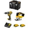 DeWALT Kit DWK202 (DCD796 DCS334 2 X 2,0 Ah DCB107 TSTAK VI) -Perceuse Soldes 2022 29547485 1