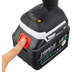 AUGIENB 3 EN 1 Clé à Chocs électrique Tournevis Perceuse 240-520NM Sans Fil Sans Balais 2 Batteries 19800mAH -Perceuse Soldes 2022 29666464 3