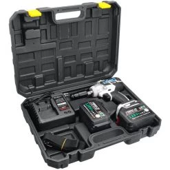 AUGIENB 3 EN 1 Clé à Chocs électrique Tournevis Perceuse 240-520NM Sans Fil Sans Balais 2 Batteries 19800mAH -Perceuse Soldes 2022 29666464 4