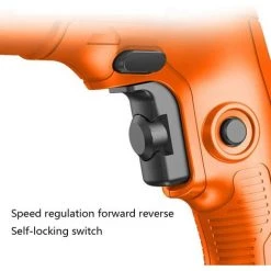 BEARSU Visseuse Sans Fil Perçage, 1280W Charge Ménages Combi Perceuses, Deuxième Vitesse D'ajustement 360 ° Rotating Carbone Brosse Marteau Perforateur Ensemble, Pour Meubles Montage, Réparation Électrique -Perceuse Soldes 2022 29667502 3