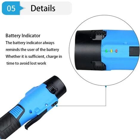 BEARSU Visseuse électrique Tournevis Rechargeable Outil De Forage De Charge Sans Fil Multifonction Couple Réglable 12V 7 BEARSU Visseuse électrique Tournevis Rechargeable Outil De Forage De Charge Sans Fil Multifonction Couple Réglable 12V – Image 5