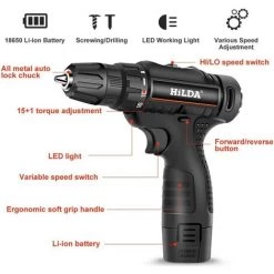 BEARSU 12v Tournevis électrique, Multi-Fonction Rechargeable, électrique Tournevis Batterie Au Lithium Perceuse à Main Outils Ménagers 10 BEARSU 12v Tournevis électrique, Multi-Fonction Rechargeable, électrique Tournevis Batterie Au Lithium Perceuse à Main Outils Ménagers -Perceuse Soldes 2022 29667566 4