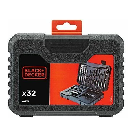 Black & Decker A7216 Coffret D'Outils De Perçage/vissage 32 Pièces 3 Black & Decker A7216 Coffret D'Outils De Perçage/vissage 32 Pièces