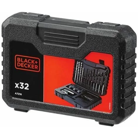 Black & Decker A7216 Coffret D'Outils De Perçage/vissage 32 Pièces 6 Black & Decker A7216 Coffret D'Outils De Perçage/vissage 32 Pièces – Image 4